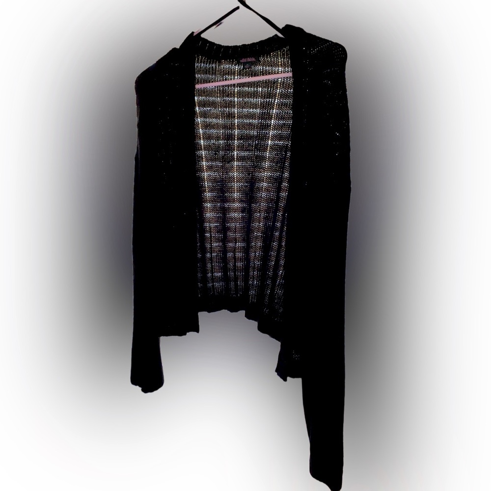 Black Knitted Cardigan Size XS
